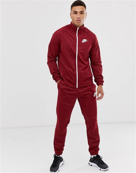 nike air jogging anzug herren rot|Sportswear Rot Trainingsanzüge (2) .